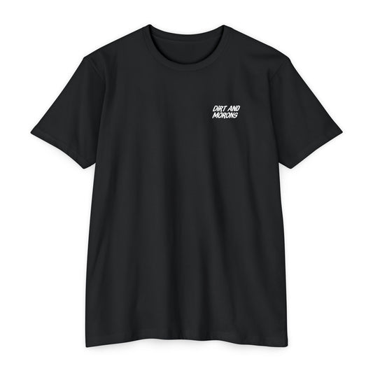 DIRT AND MORONS Classic Black Tee